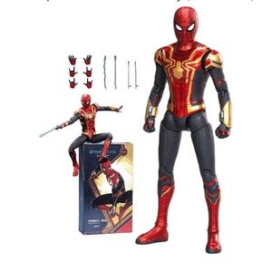 Spider-Man Action Figure - Red and Gold